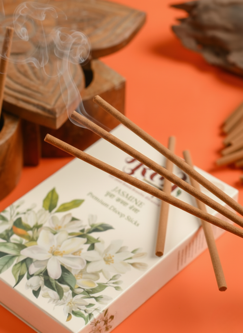 Jasmine Premium Dhoop Sticks (120g)