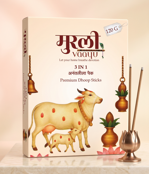 AnantLeela Premium Dhoop Sticks, 3-in-1 Combo Pack