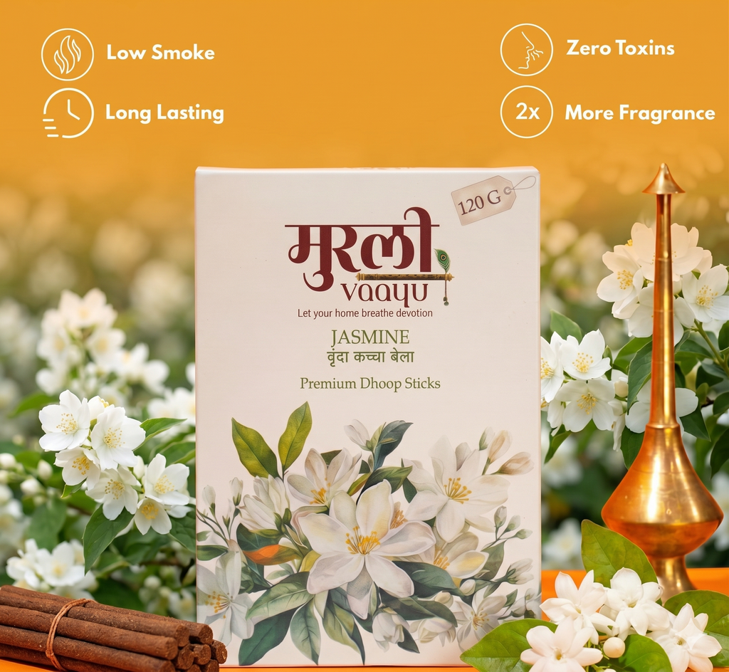 Jasmine Premium Dhoop Sticks (120g)