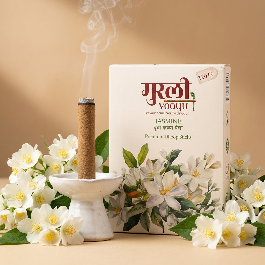 Jasmine Premium Dhoop Sticks (120g)